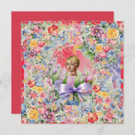 Cartões Planos 5 Vermelhos(Cameo Garden) RFPMDesig