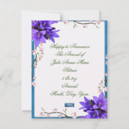 Cartões Planos 9 (PurpleBlossoms) RFPMDesigns 2024