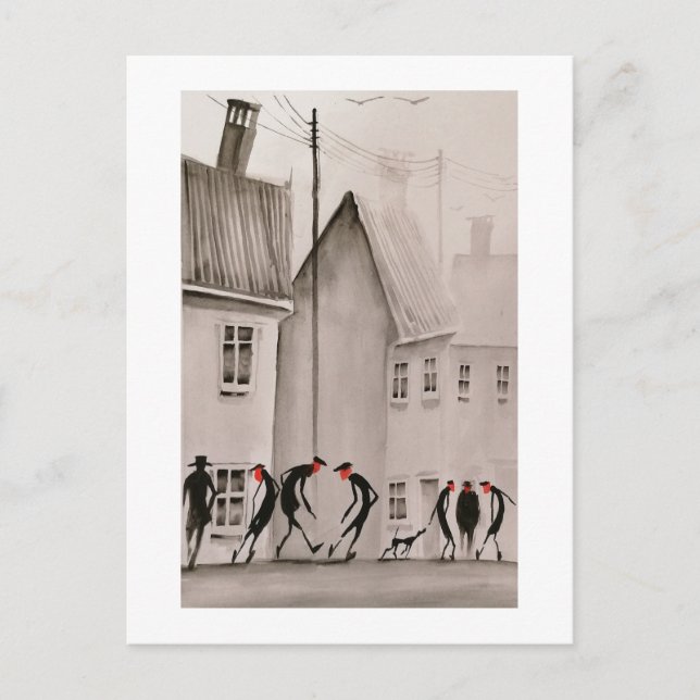 Cartões postais 13 de moradores urbanos (Frente)