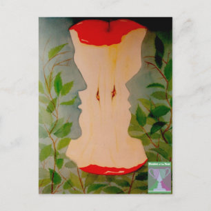 Cartões postais Adam e Eve