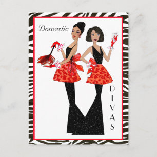 Cartões postais afro-americanos "Divas Nacionais"