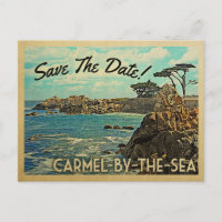 Cartões Postais Antigos Carmel-by-the-Sea Save The