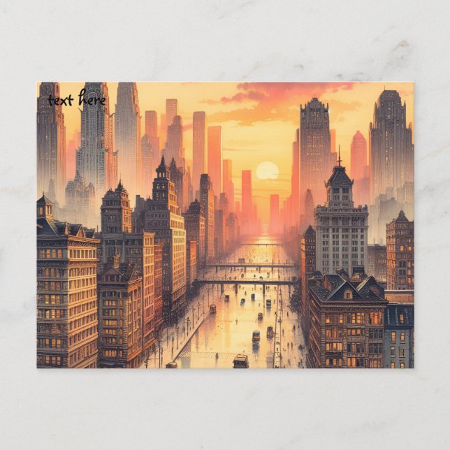 cartões postais antigos de fulton (Frente)