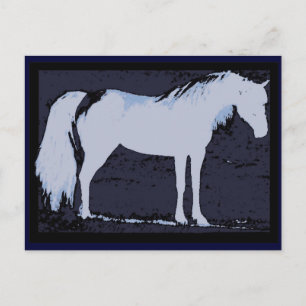 Cartões postais árabes azuis