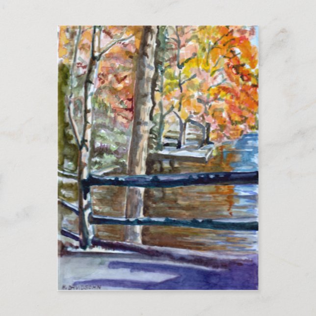 CARTÕES POSTAIS ARTISTAS - ARTISTA HARRIET DAVIDSO (Frente)