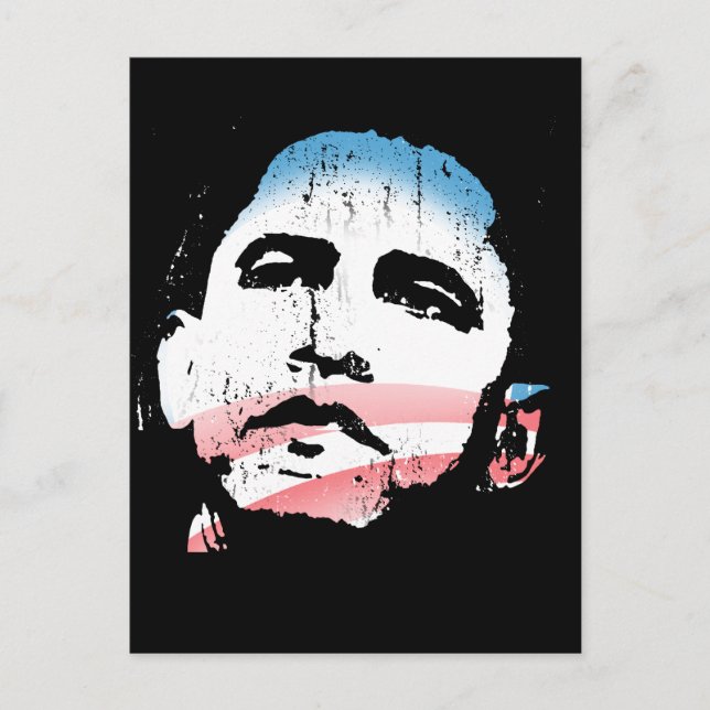 Cartões postais Barack Obama (Frente)