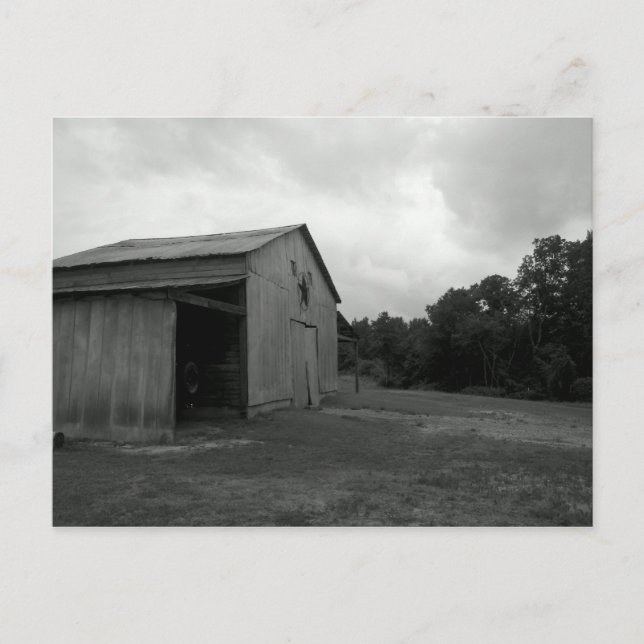 Cartões postais brancos e pretos (Frente)