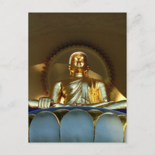 Cartões postais Buddha ouro