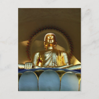 Cartões postais Buddha ouro