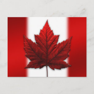 Cartões postais canadenses para sinalizador Canadá