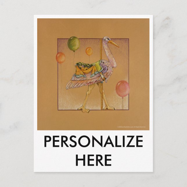 Cartões postais - Carrossel Stork (Frente)