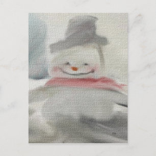 Cartões postais Chalk Snowman