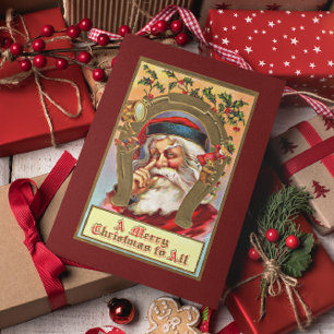 Cartões postais coloridos de Natal