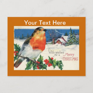 Cartões postais coloridos de Natal