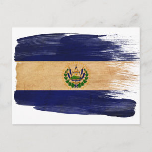 Cartões postais com bandeira El Salvador