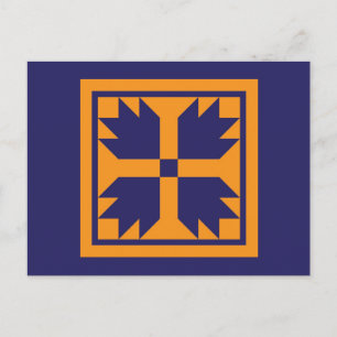 Cartões postais com inclinação - Pista do urso (az