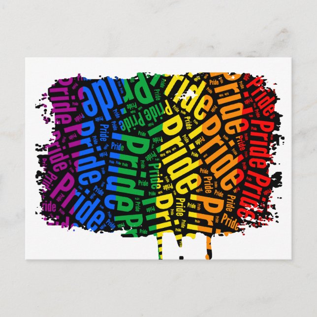 Cartões postais com Sinalizador Rainbow - Personal (Frente)