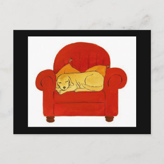 CARTÕES POSTAIS COZY RED CHAIR