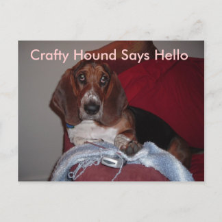 Cartões postais Crafty Hound