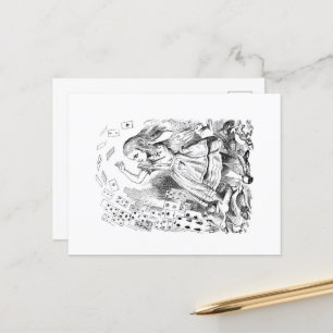 Cartões postais da Alice no País das Maravilhas 