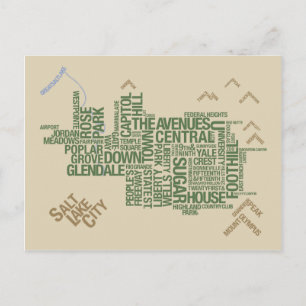 Cartões postais da cidade de Salt Lake: Wasatch G
