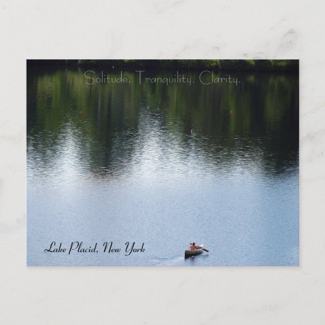 Cartões postais das montanhas Adirondack (Frente)