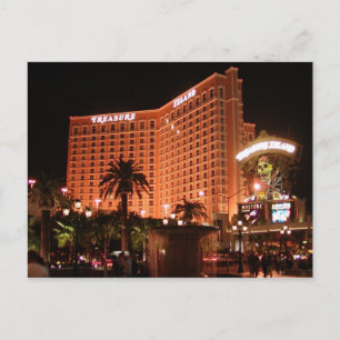 Cartões postais de 2002 da Ilha do Tesouro Las Veg