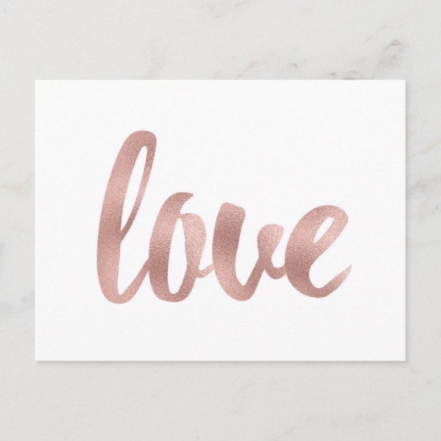 Cartões postais de amor rosa (Frente)