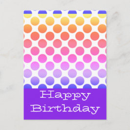 Cartões postais de aniversário