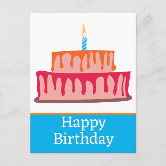 Cartões postais de aniversário (Frente)