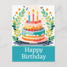 Cartões postais de aniversário