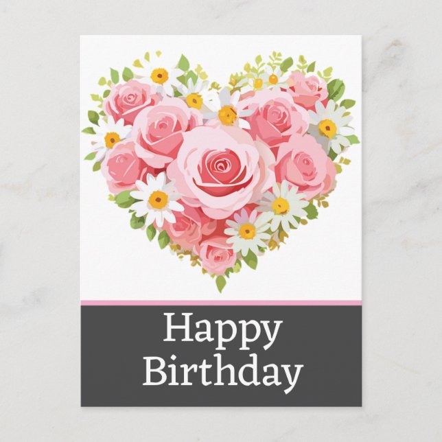 Cartões postais de aniversário (Frente)