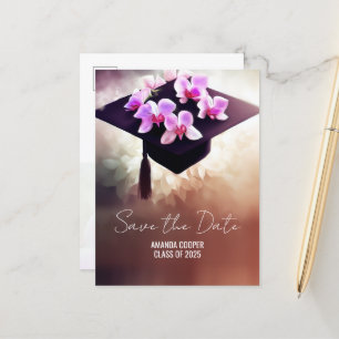 Cartões Postais de Anúncio de Formatura Elegantes 