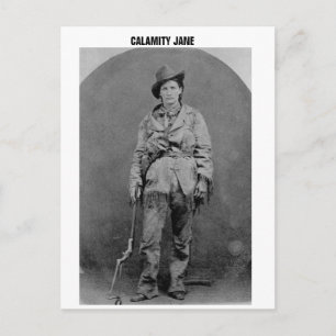 CARTÕES POSTAIS DE ARMA DA CALAMITY JANE HOLDING