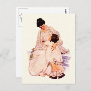 Cartões postais de arte de Dia de as mães feliz