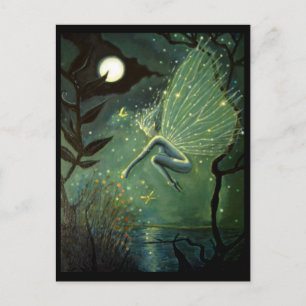Cartões postais de arte fada - "Crystal Water Spri