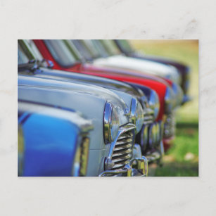 Cartões postais de automóveis Vintage mini cooper