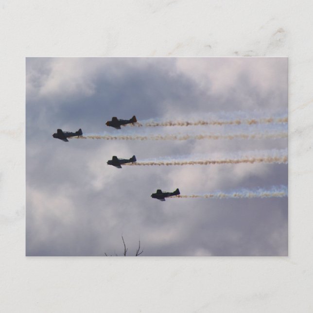 Cartões Postais de Aviões de Guerra (Frente)