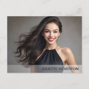 Cartões postais de borda gradiente Fotos promocion