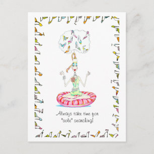 Cartões postais de Calçados Yoga