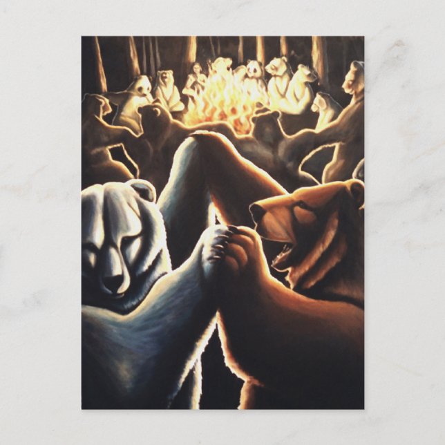 Cartões postais de celebração de cartões de orelha (Frente)