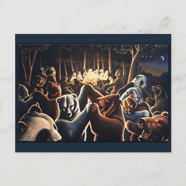 Cartões postais de celebração de cartões de orelha (Frente)