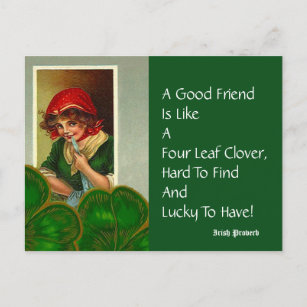 Cartões postais de Dia de São Patrício de Provérbi