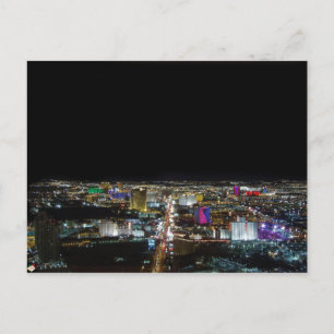 Cartões postais de exibição ampla da banda Las Veg