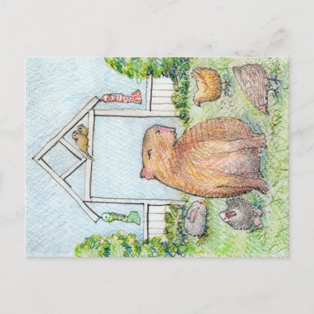 Cartões postais de Fazenda Engraçados da Stacy (Frente)