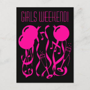 Cartões postais de fim de semana das meninas Ros
