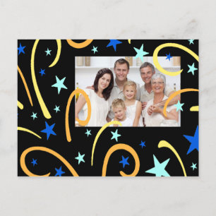 Cartões postais de fotos do Feliz ano novo Firewor