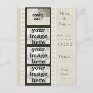 Cartões postais de fotos em breve da Vintage Film