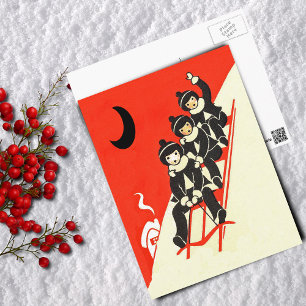 Cartões postais de inverno em Leve