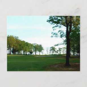 Cartões postais de links de golfe